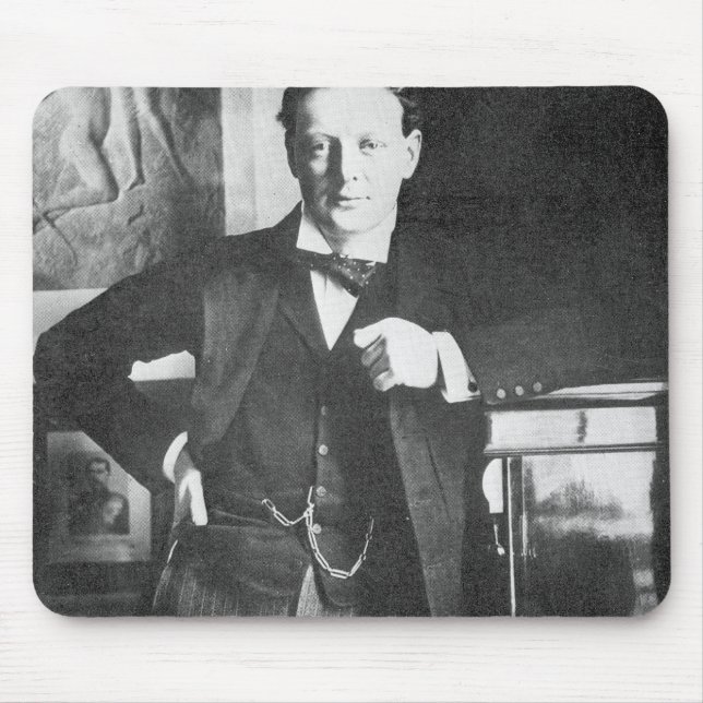 Winston Spencer Churchill in 1904 Mouse Pad (Front)
