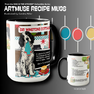WINSTONS COTTAGE PIE Art Muse Recipe Mug