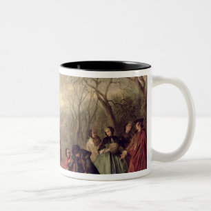 Winter, 1738 Two-Tone coffee mug