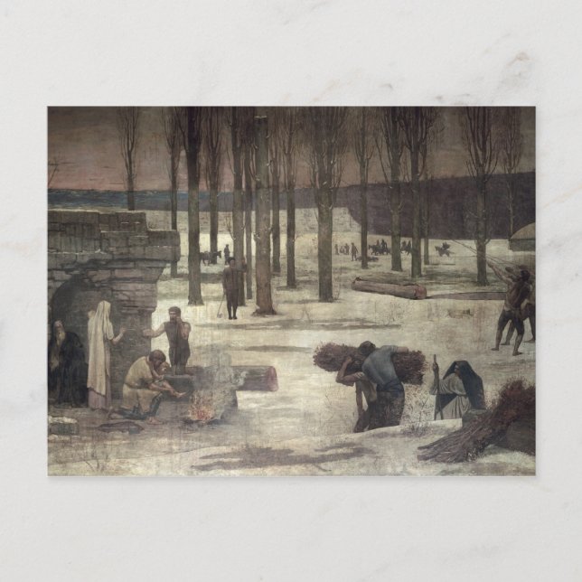 Winter, 1889-93 postcard (Front)