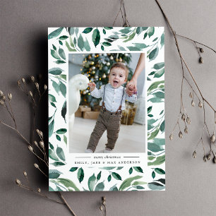 Winter Abundance Holiday Photo Card