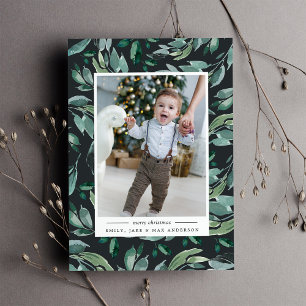 Winter Abundance Holiday Photo Card