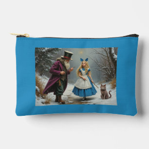 Winter Alice blue pouch