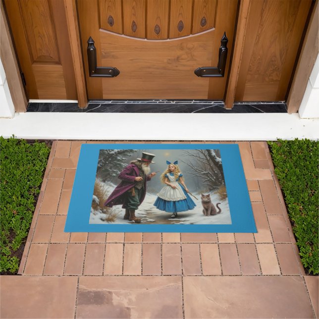 Winter Alice doormat (Outdoor)