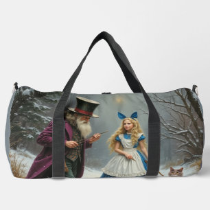 Winter Alice large duffel bag
