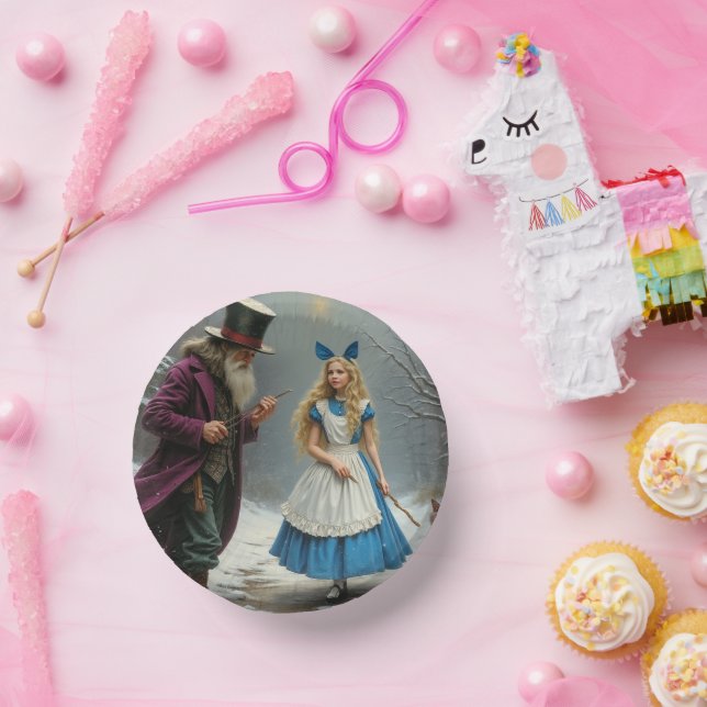 Winter Alice paper bowls Paper Plate (Party)