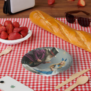 Winter Alice paper bowls Plate