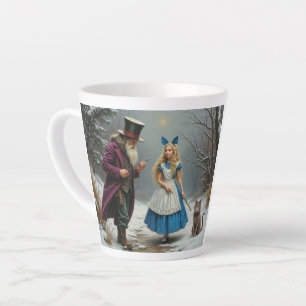 Winter Alice small latte mug