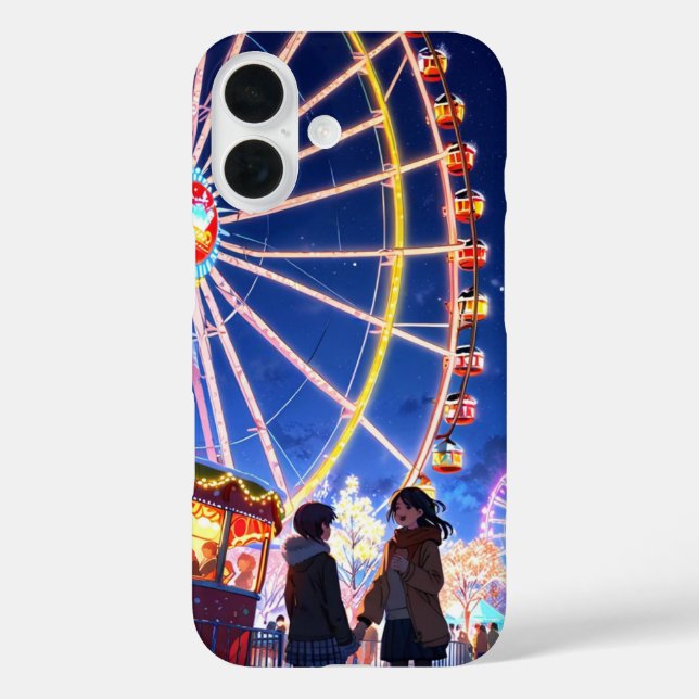 Winter Amusement Park Case-Mate iPhone Case (Back)