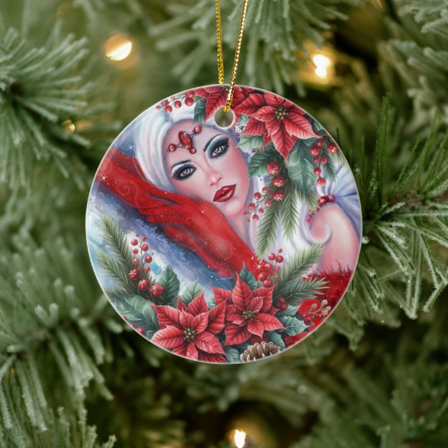 Winter angel Christmas ornament (Tree)