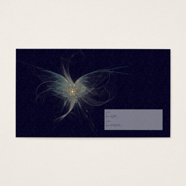 Winter Angel Fractal Art (Front)