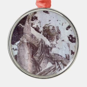 Winter Angel Metal Tree Decoration