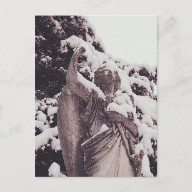 Winter Angel Postcard (Front)