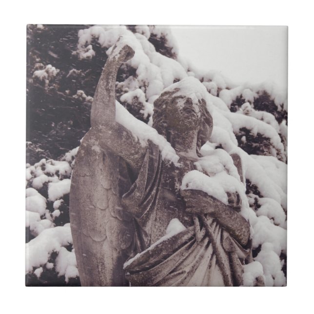 Winter Angel Tile (Front)