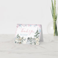 Winter Animal Gender Reveal He or She