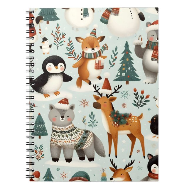 Winter animals notebook (Front)