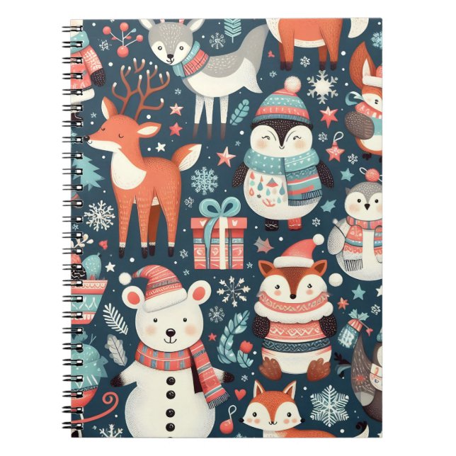 Winter animals notebook (Front)
