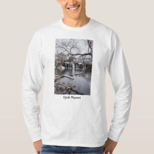 Winter At Finley Dam Long Sleeve shirt