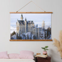 Winter at Neuschwanstein Castle, Germany Bavaria 