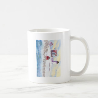 winter at Nubble LIghthouse in Maine Coffee Mug