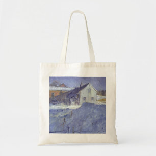 Winter at Silver Lodge Tote Bag