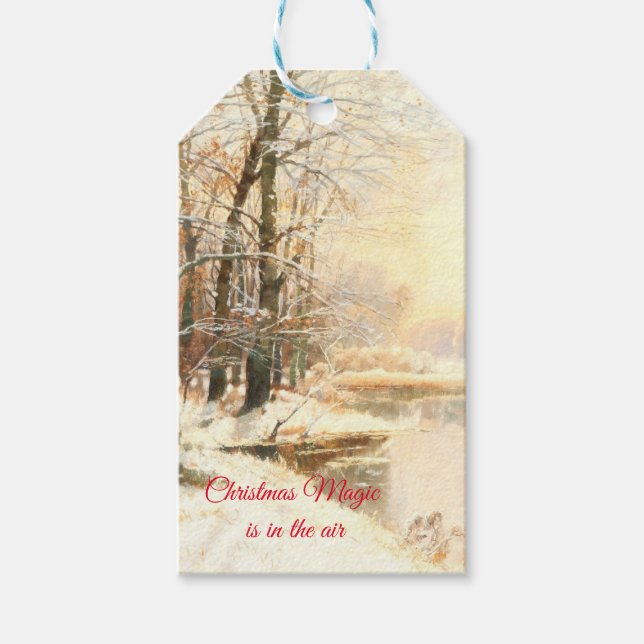 Winter at Spreewald,  Gift Tags (Front)