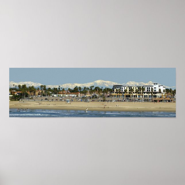 Winter At The Beach Poster (Front)