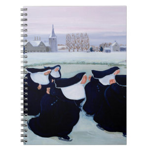 Winter at the Convent Spiral Notebook