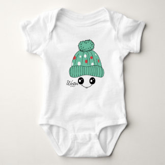 Winter baby baby bodysuit