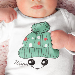Winter baby bodysuit