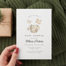 Winter Baby Clothes Gender Neutral Baby Shower
