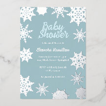 Winter Baby Shower