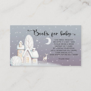 Winter Baby shower books for baby ticket Enclosure