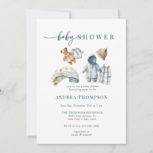 Winter Baby Shower Invitation