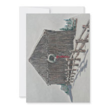 Winter Barn