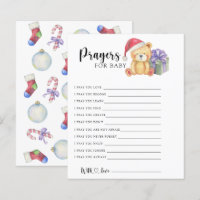 Winter bear - Party game | prayers for baby