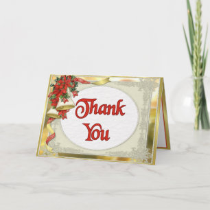Winter Bells - Thank You Card