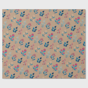 Winter berries and greenery Wrapping Paper roll