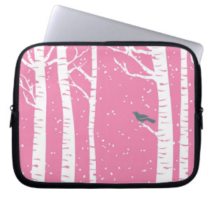 Winter Birch Tree (Today's Best Award) Laptop Sleeve