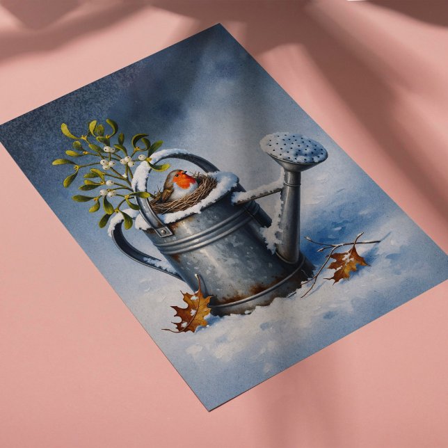 Winter Bird's Nest Decoupage Tissue Paper (Creator Uploaded)