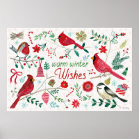 Winter Birds - Warm Wishes
