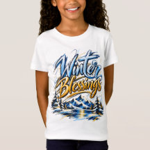 Winter Blessings Custom Family Men Women Kids