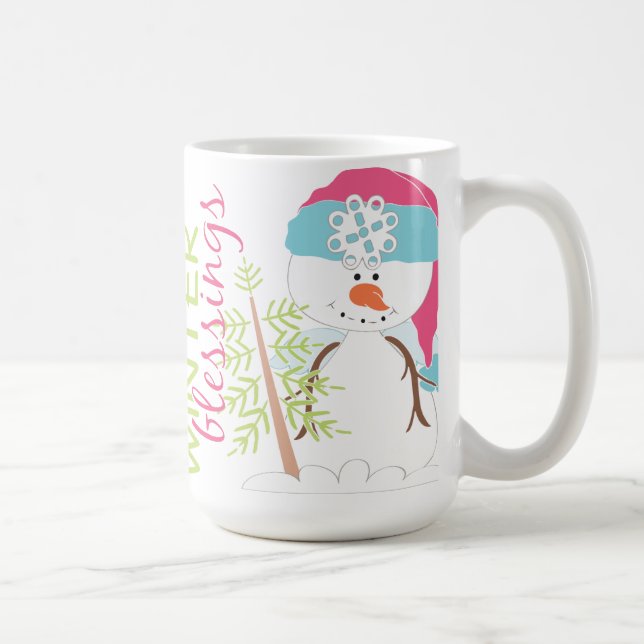 Winter Blessings Mug (Right)