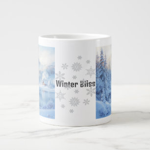 Winter Bliss Jumbo Mug – Cosy Snowy Landscape ....