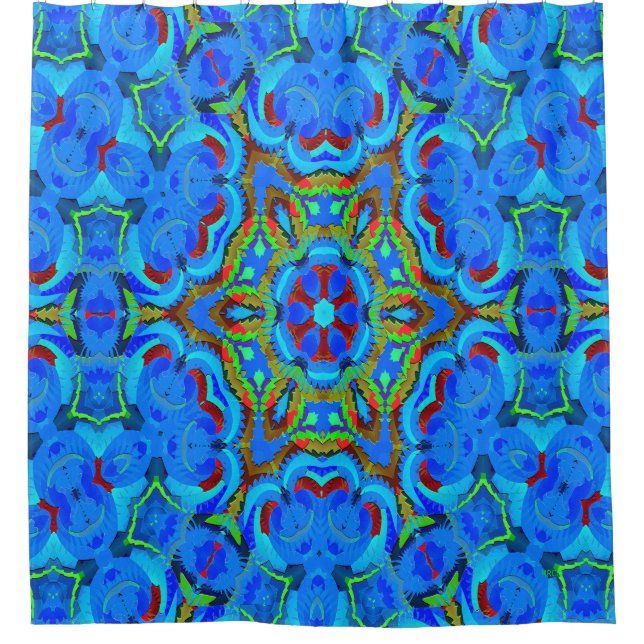 Winter bloom..... shower curtain (Front)
