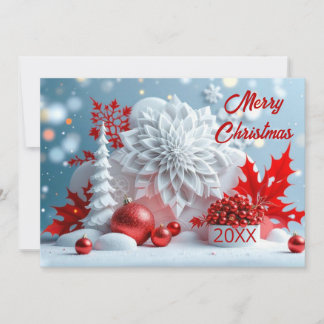 Winter Blossom Composition Invitation