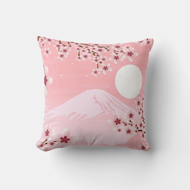 Winter Blossom Cushion (Front)