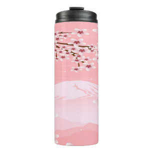 Winter Blossom Thermal Tumbler