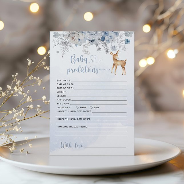 Winter blue baby deer predictions for baby (Creator Uploaded)