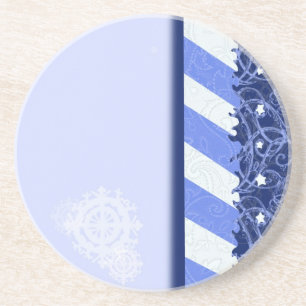 Winter Blue Coaster